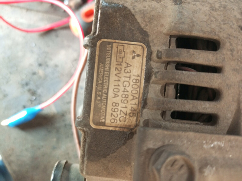 Генератор Mitsubishi Galant 9  2009 2.4 Бензин Ямполь