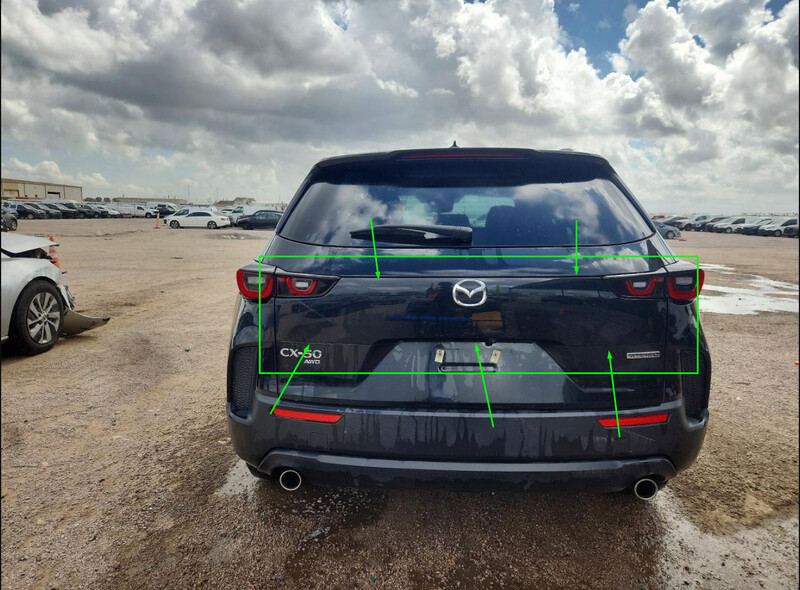 Накладка крышки багажника Mazda CX-50  2025 2.5 Бензин 
