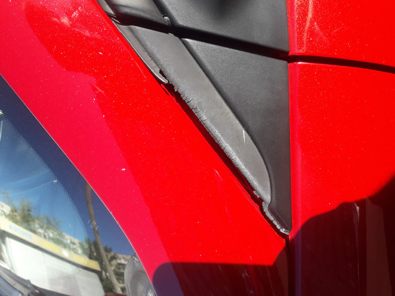 Уголок декоративный зеркала гаража Lancia Ypsilon  2013 хэтчбек 0.9 Бензин Киев