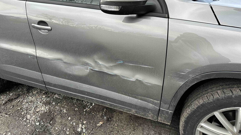 Дверка передня права колір ld 7s Volkswagen Tiguan  2009 Бородянка