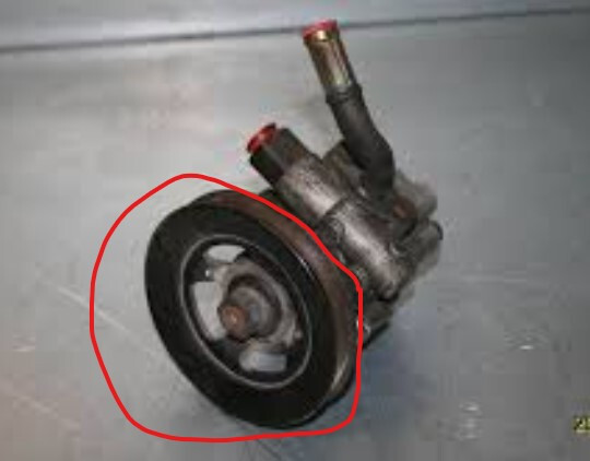 Шкив насоса ГУР Nissan Kingcab  2002 2.5 Дизель Вараш