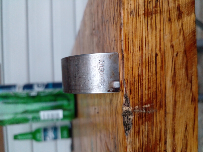 Вкладыши шатунные Volkswagen Golf 3  1996 Снятин