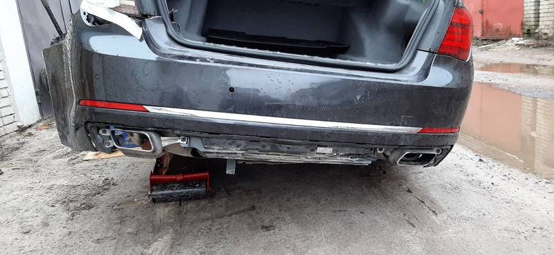 Юбка заднего бампера BMW 7 Series F01 2014 3.0 Бензин Львов