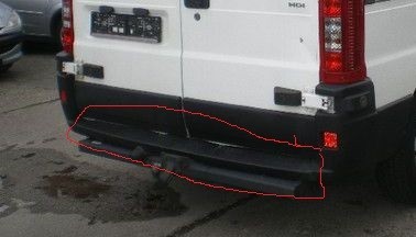 Бампер задний Peugeot Boxer  2004 2.8 Дизель Луцк