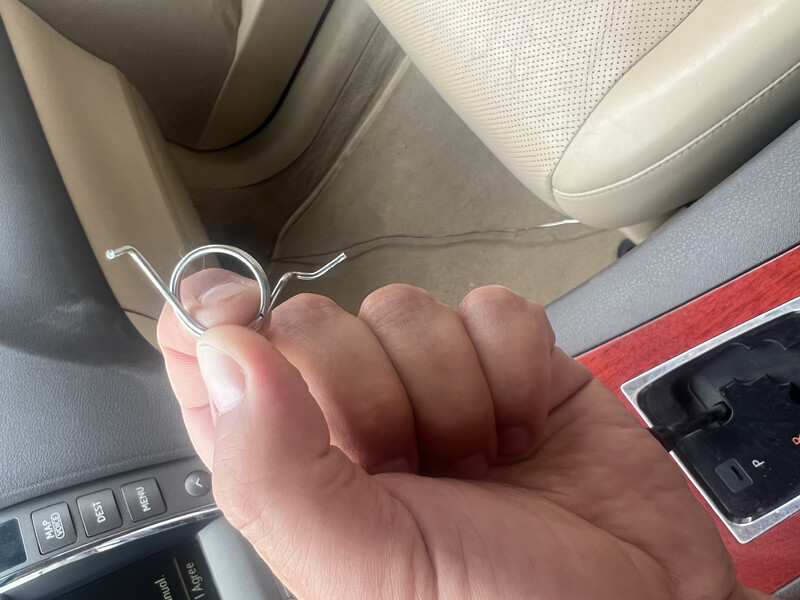 Пружина замка дверей передня ліва Lexus ES  2008 3.5 Бензин Тростянец