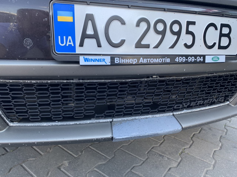 Решетка бампера Land Rover Range Rover 2010 г.  5.0 л бензин Хмельницкий
