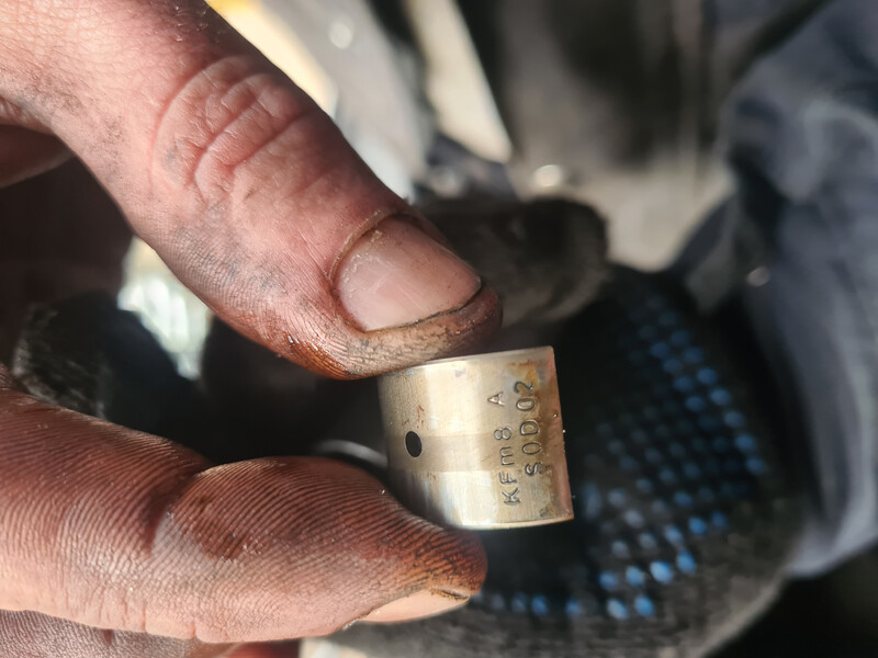 Вкладыши балансиров (маслонасоса) g4ke Hyundai Sonata 6  2010 2.4 Бензин 