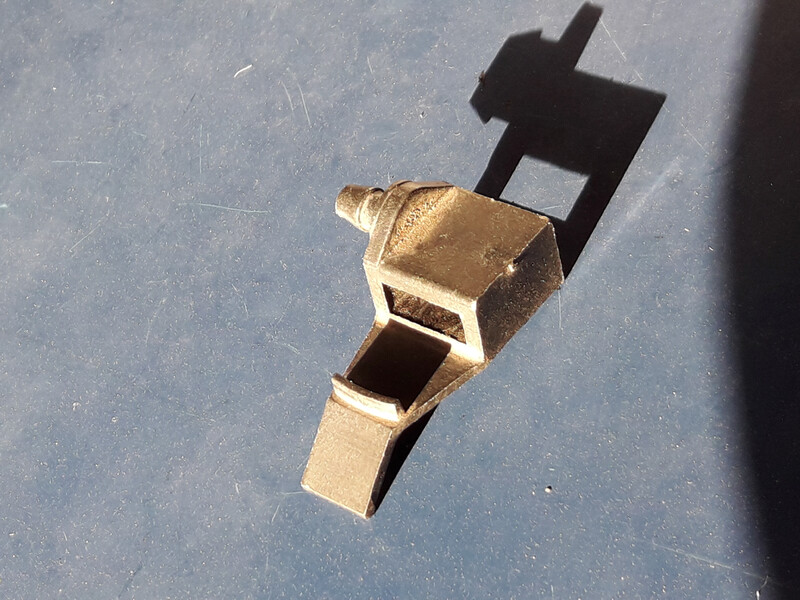 Крепления тяг боковых заслонок печки ВАЗ (Lada) 21053  1987 