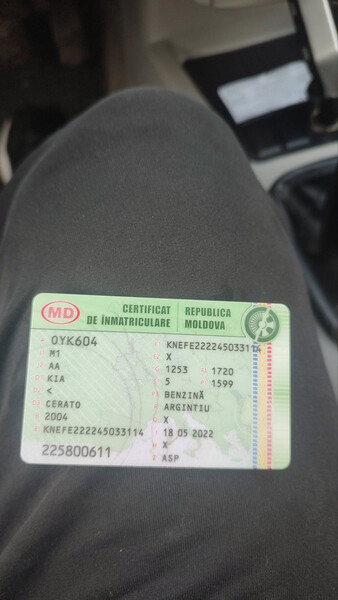 Крило переднє праве Kia Cerato  2004 1.0 Бензин 