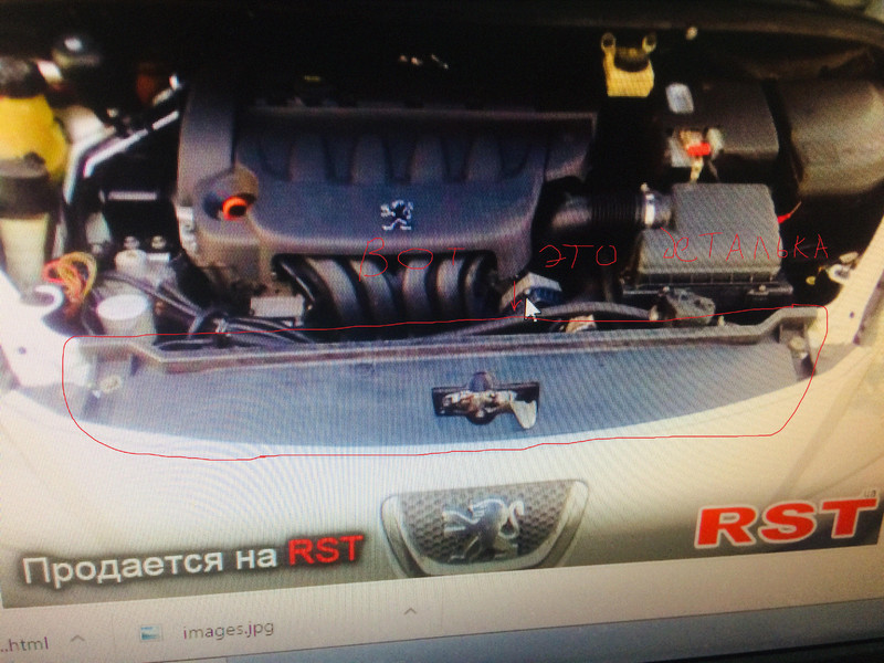 Накладка бампера Peugeot 307  2006 универсал 2.0 Бензин Харьков