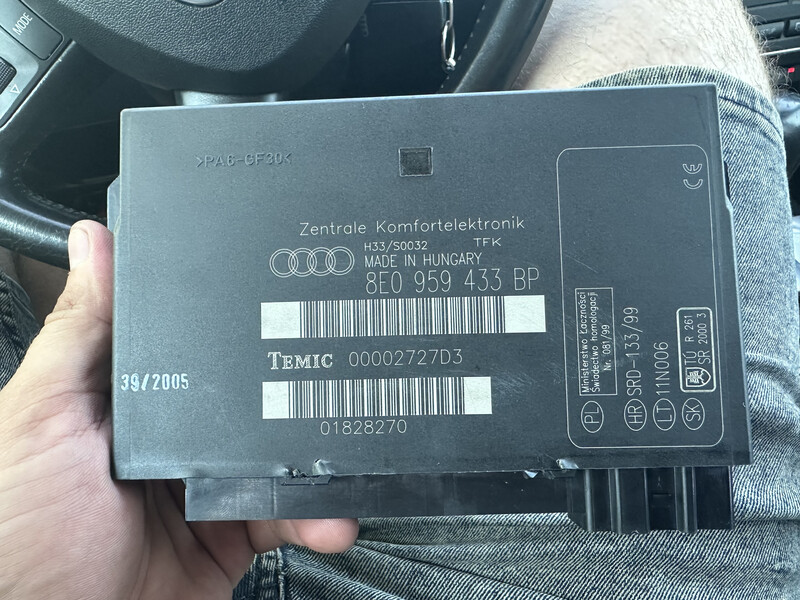 Блок комфорта 8E0959433BP   Audi A4
