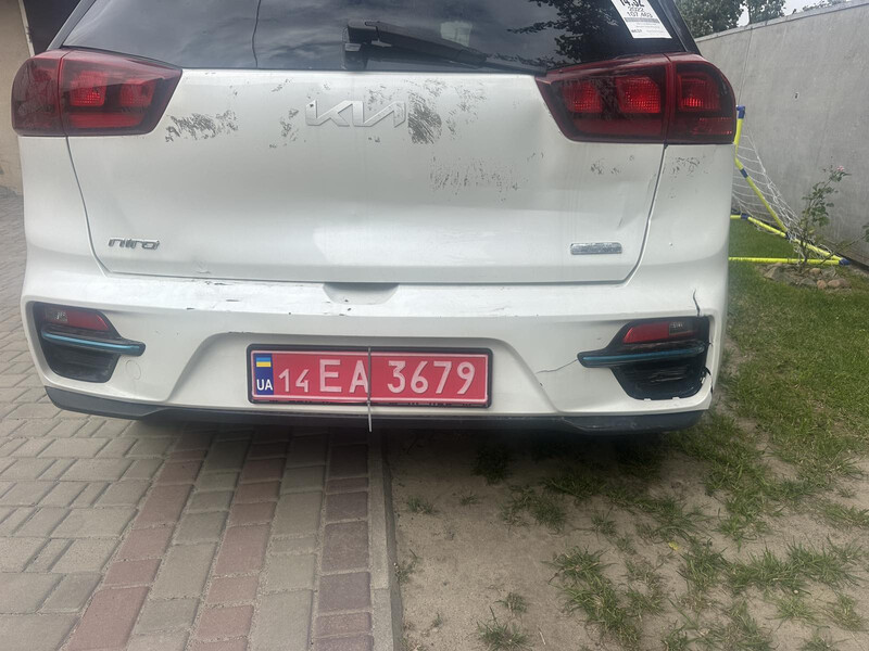 Кришка багажника Kia Niro  2022 хетчбек  Электро Луцьк