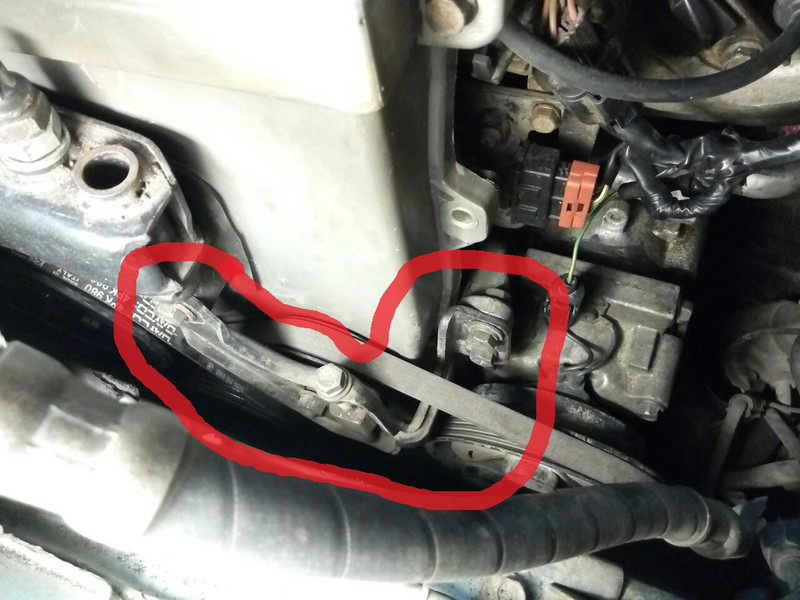 Кронштейн натяжного ролика ремня компрессора кондиционера Hyundai Sonata 3  1996 2.0 Бензин Херсон