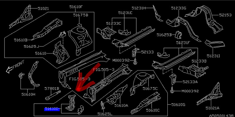 Усилитель передней арки левый Subaru Forester SJ  2015 2.5 Бензин 
