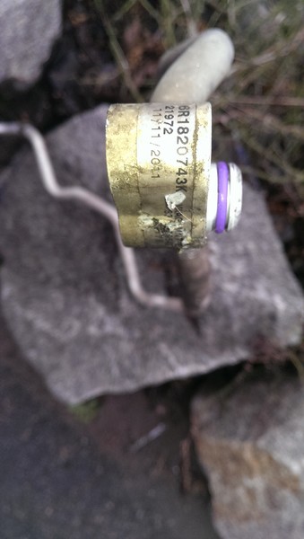 Трубка кондиціонера 6R1820743K   Volkswagen Polo