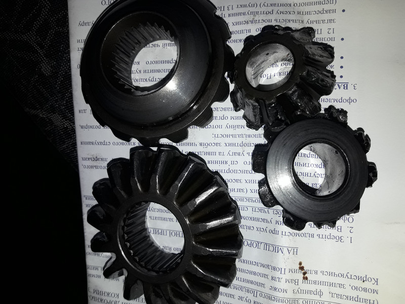 Сателиты диференциала Kia Sephia хетчбек 2000 р.  1.5 л бензин Одеса