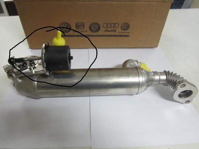 Охолоджувач egr 070 131 512 F   Volkswagen T5 (Transporter), Volkswagen Touareg, ВАЗ (Lada) 2105