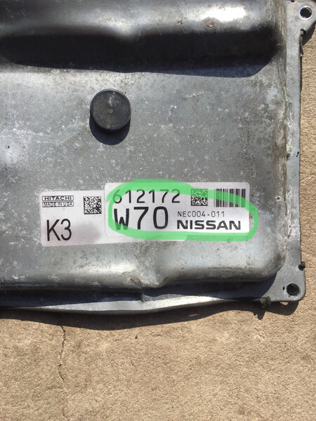 Электронный блок управления двигателем NEC004-011   Nissan Rogue