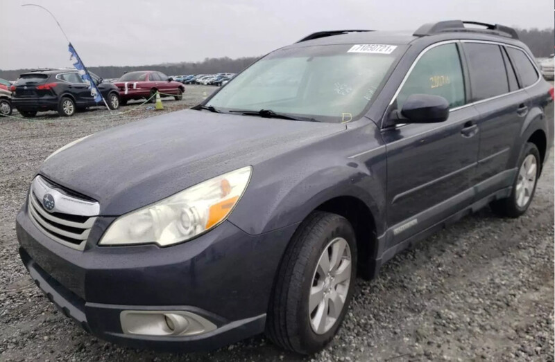 Рейлинги продольные, комплект 2 стороны Subaru Outback  2011 универсал 2.5 Бензин Сумы