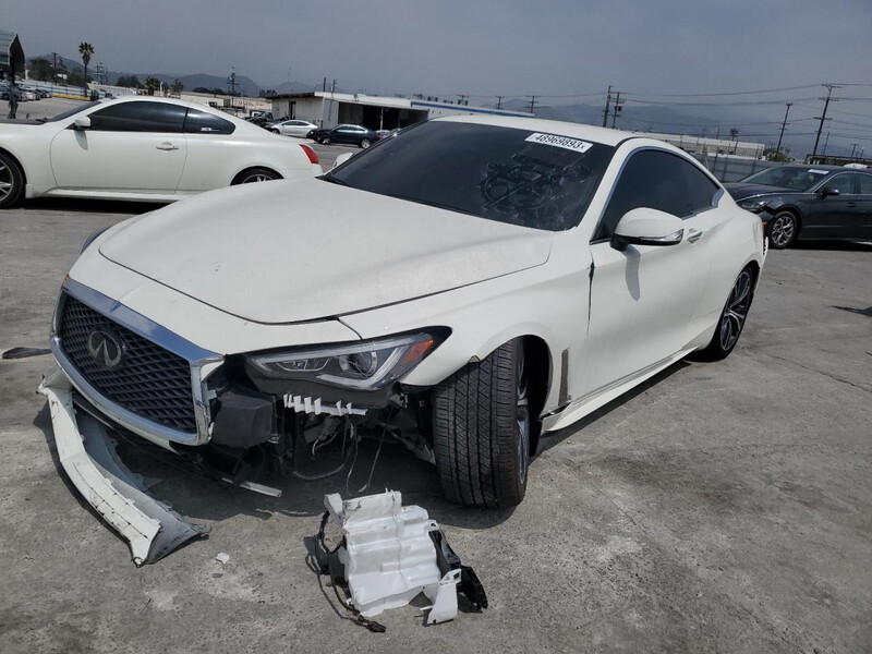 Бампер передний Infiniti Q60 купе 2021 г.  3.0 л бензин Киев