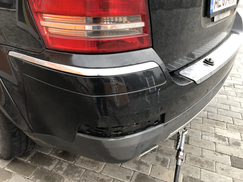 Катафот заднего бампера левый Mercedes-Benz GL-Class X164  2009 5.5 Бензин Днепр