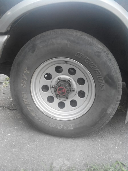 Диски легкосплавные R16 Opel Frontera Предложите варианты 1995 г.  2.3 л дизель Днепропетровск