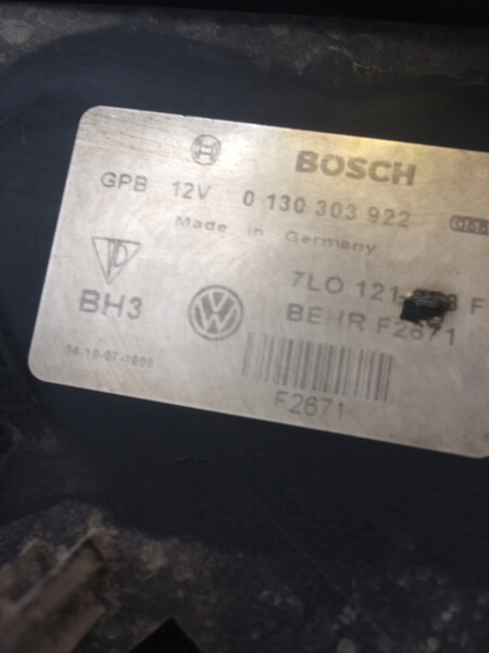 Вентилятор радиатора Audi Q7 универсал 2007 г.  3.6 л бензин Тернополь