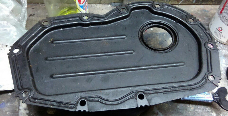 Крышка передняя коленвала Ford Scorpio 2  1995 2.0 Бензин Мариуполь
