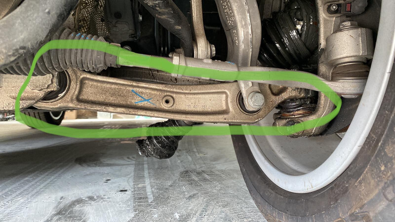 Шаровая опора нижнего левого рычага Audi Q7  2021 3.0 Бензин Одесса