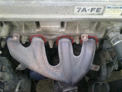 Выпускной коллектор Toyota Carina E  1996 1.8 Гибрид Буча