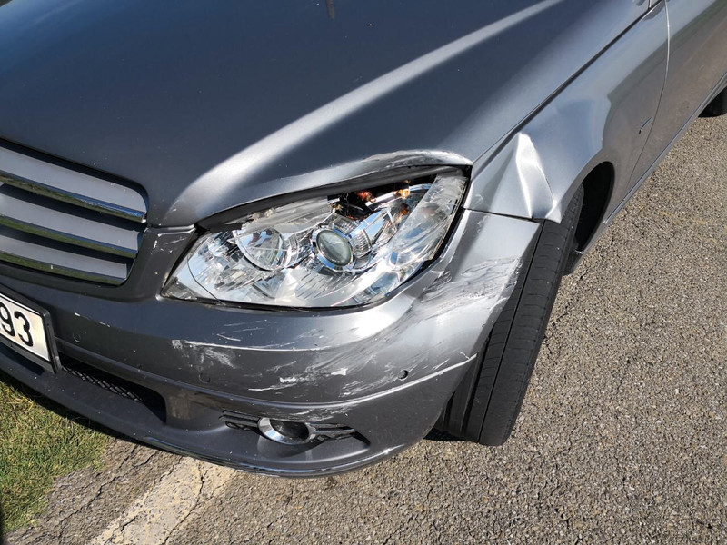 Фара, крило ліва сторона Mercedes-Benz C-Class  2007 2.2 Дизель Ивано-Франковск