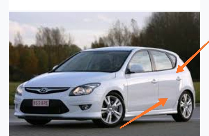 Дверь зад левая Hyundai i30  2010 хэтчбек 1.6 Дизель Мукачево