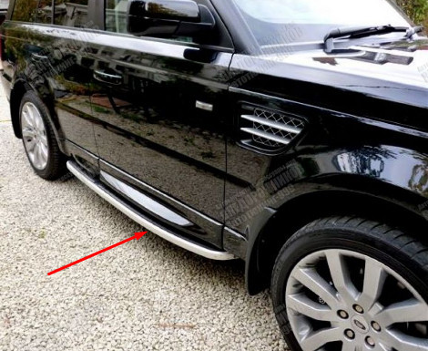 Подножки комплект лев и прав Land Rover Range Rover Sport 2008 г.  3.0 л дизель Киев
