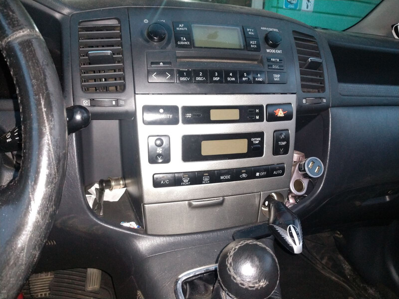 Блок управления климат-контролем Toyota Corolla Verso CDE120L 2002 универсал 2.0 Дизель Одесса
