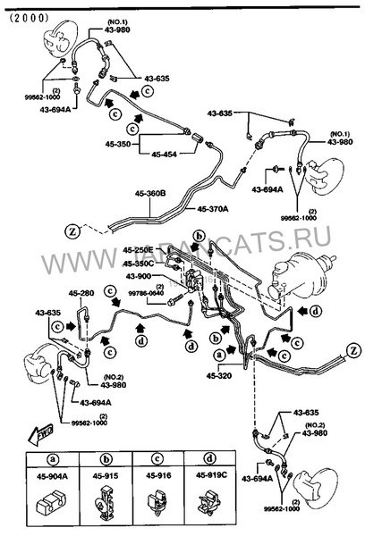 Распределитель тормозных Mazda 323 f 1996 хэтчбек 1.5 Бензин Шостка