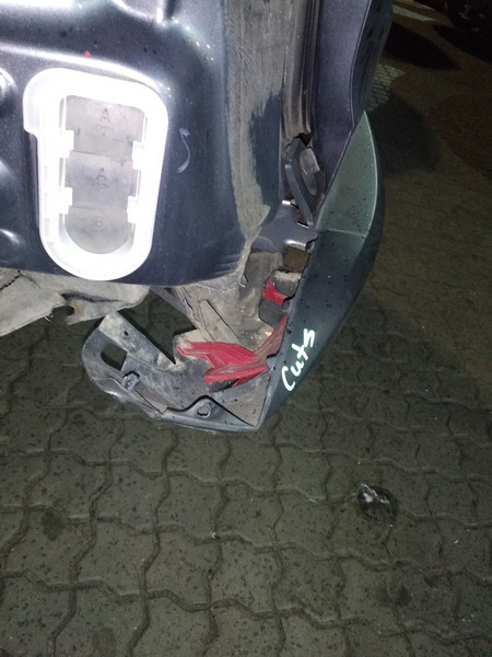 Нижняя часть заднего бампера Honda HR-V  2017 хетчбек 1.8 Бензин Київ