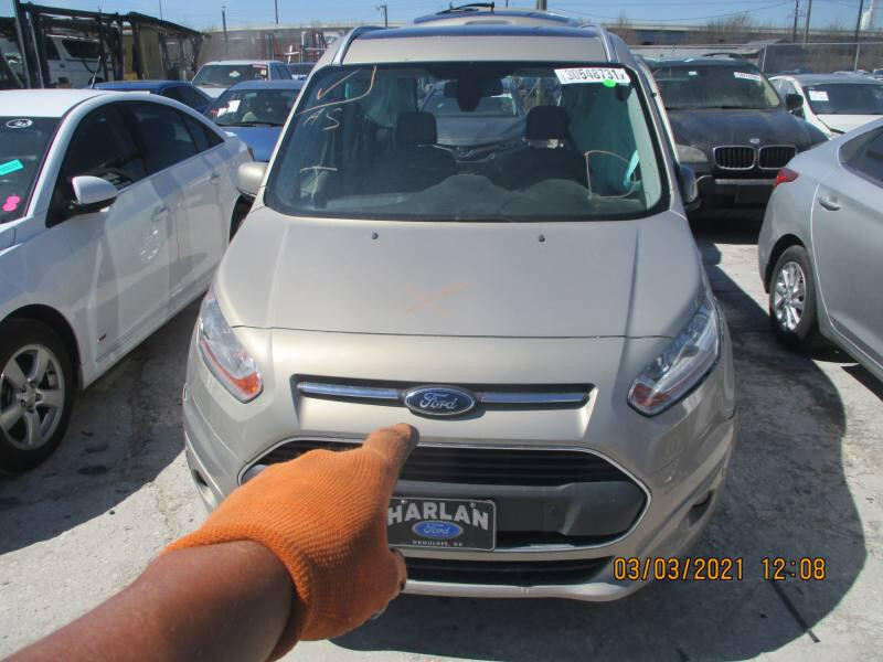 Второй ряд сидений кожа бежево-черная Ford Transit Connect  2015 2.5 Бензин Харьков