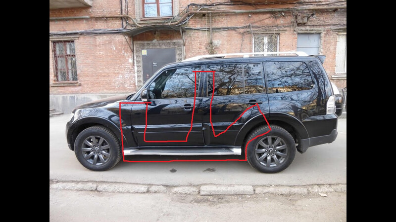 Порог кузова Mitsubishi Pajero Wagon  2009 3.2 Дизель Киев
