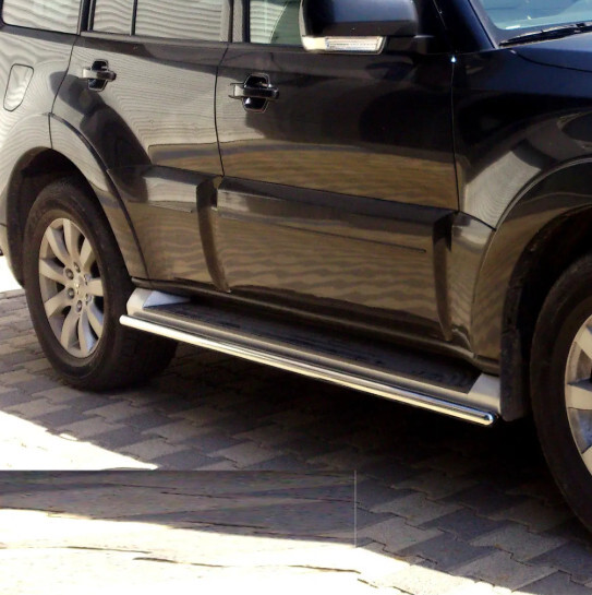 Порог кузова правый Mitsubishi Pajero Wagon  2008 3.2 Дизель Стрый