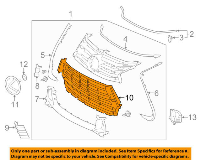 Решетка радиатора 5311330380   Lexus GS