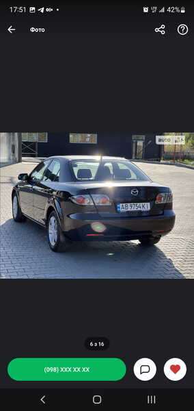 Дверь багажника Mazda 6  2006 1.8 Бензин Казатин