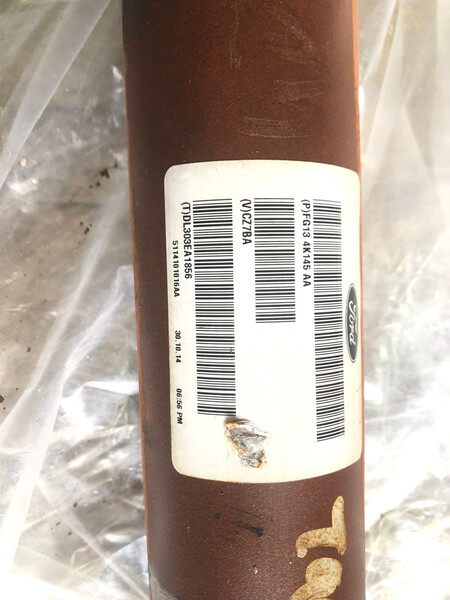 Задній карданний вал FG134K145AA   Ford Explorer