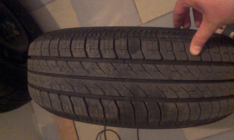 Одно колесо continental contiecocontact cp 195/65 r15 91v Volkswagen Bora  2004 1.6 Бензин 