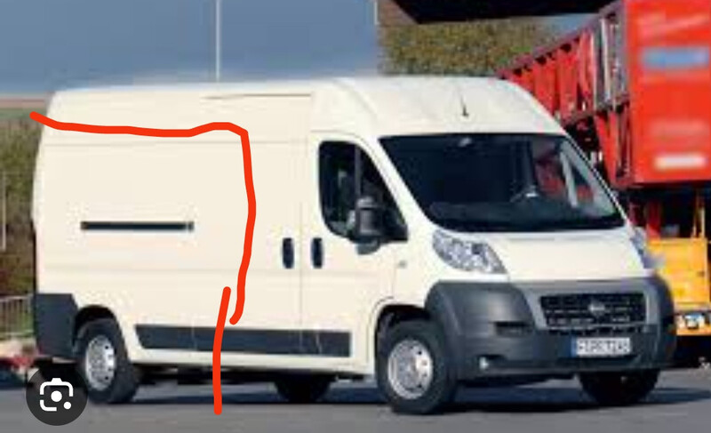 Чверть кузова задня права Fiat Ducato  2008 1.9 Дизель 