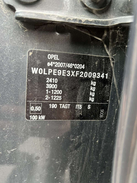 Airbag водителя Opel Zafira c 2015 универсал  Электро 