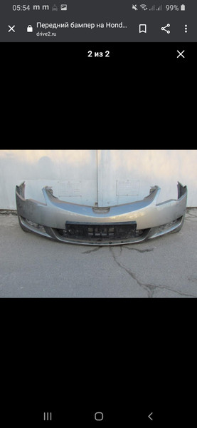 Бампер передний civic 4d Honda Civic 8  2008 1.8 Бензин Киев