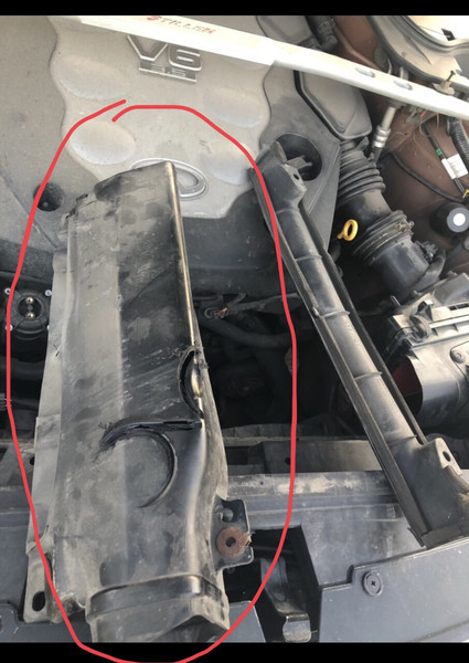 Патрубок захвата воздуха воздушного фильтра Infiniti FX 35 универсал 2007 г.  3.5 л бензин Киев