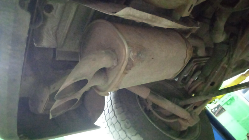 Глушитель (задняя часть) Volkswagen Sharan  2003 хэтчбек 2.8 Бензин Днепр