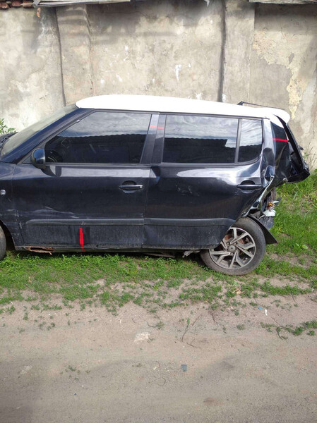 Кузовной зад без с крыши Skoda Fabia 2  2008 хэтчбек 1.4 Бензин Хмельницкий