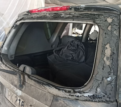 Ssangyong rexton скло в ляду (глухе) Subaru XV  2005 161.0 Бензин 